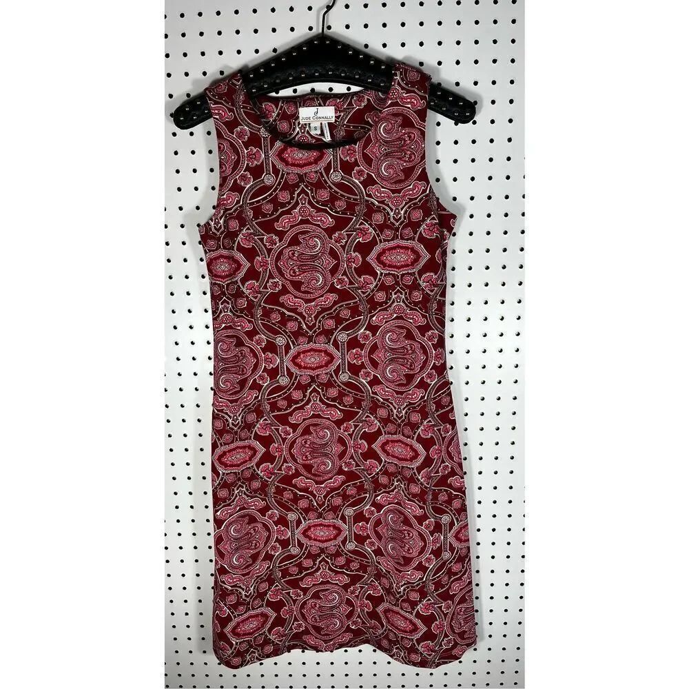 Jude Connally paisley print dress